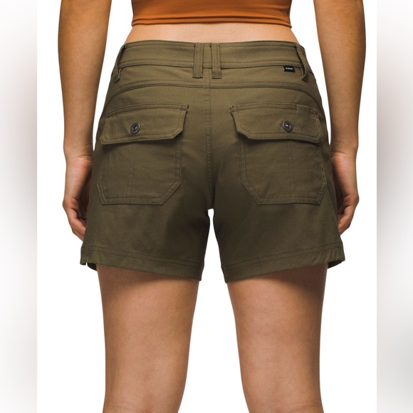 NWT prAna Halle Green Hiking Shorts II - Picture 2 of 6